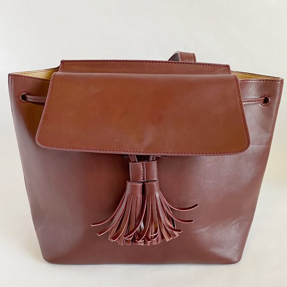 Mango Handbags - Mango Bag Red Leather Shoulder Bag Pre-owned